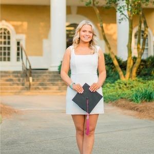 White Show me your Mumu Eden Mini dress